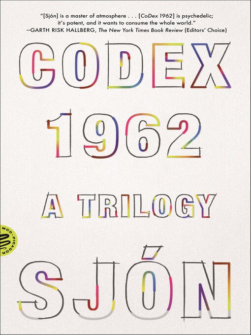 Title details for CoDex 1962 by Sjón - Available